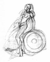 Luis Royo - Black Tarot - The Labyrinth Tarot, 29